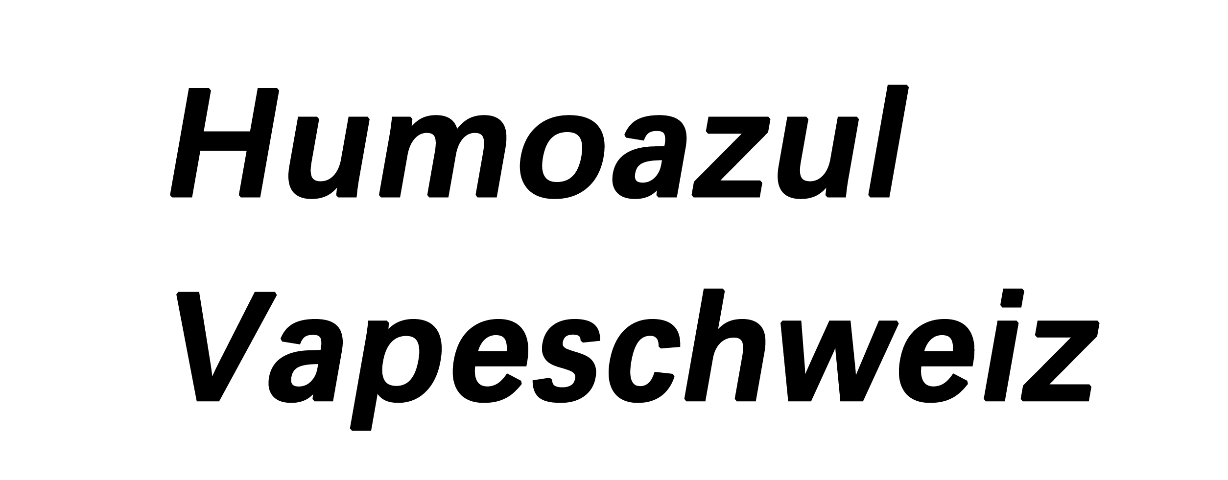 Humoazulvapeschweiz